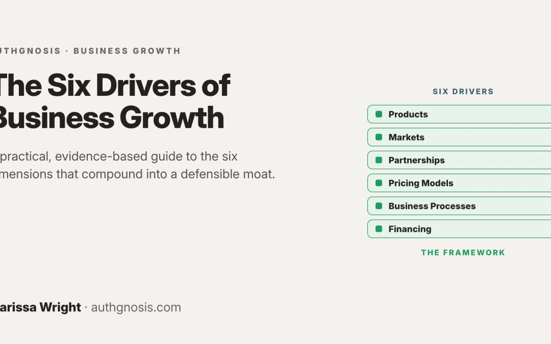The Six Drivers That Drive Business Growth