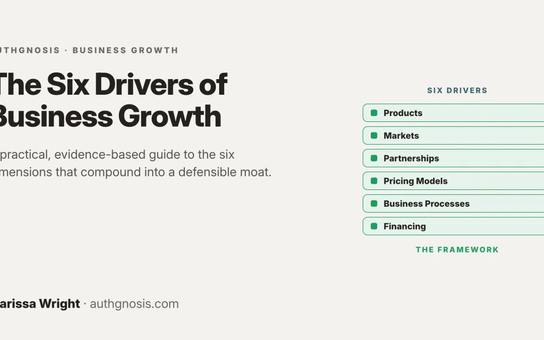 The Six Drivers That Drive Business Growth